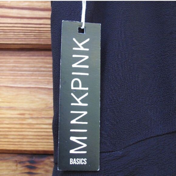 NWT  Revolve Black Mini Dress - Picture 8 of 8